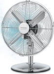 Cecotec EnergySilence 620 RetroDesk | Desktop Fan | Table Fan | 40 W | Diameter 30 cm | Number of speeds 3 | Oscillation | Silver 8232 | 8435484082327