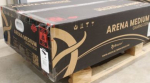SALE OUT. | Arozzi Gaming Desk | Arena Medium | Pure Black | DAMAGED PACKAGING AND LAMINATE. SCRATCHED PARTS AND TABLE TOP. | 24 month(s) ARENA-MEDIUM-PBKSO | 2000001426166