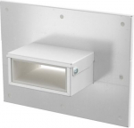 Sienas savienojuma manžete 3- un 4- pusēja 85x253x193, St, P, dzidri balts, 9010 7218124 | 4012197310325