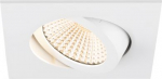Downlight NEW TRIA 68, 8.3W, 2700K, 60&deg;,  IP20, square, white 1007395 | 4024163277723