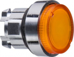 head for illuminated push button, Harmony XB4, orange, projecting pushbutton, 22mm, spring return, B ZB4BW15 | 3389110889772