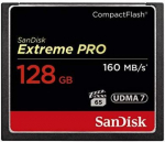 Memory card COMPACT FLASH 128GB, black SDCFXPS-128G-X46 | 619659102500