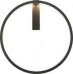 Wall luminaire ONE 60 DALI, 24W, 3000/4000K, black 1002918 | 4024163231121