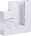 Flat angle of base profile for BRA 68x210mm lid 120mm of alu in traffic white BRA652105B9016 | 4012740014304