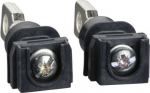 Rear connection, short, 630A, set of 2. range of product: Easypact CVS400...630, INS320...630, INSJ400, INV320...630, NSX400...630 - product or component type: rear connection - device short name: short rear connections - accessory / separate part ca ...