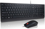 Lenovo Essential | Keyboard and Mouse Combo | Wired | US Euro | Black 4X31R64439 | 195892115328