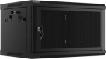 Lanberg | Rack cabinet 19" wall-mount 6U/600x450 with perforated door (flat pack) | WF01-6406-23B | Black WF01-6406-23B | 5901969439922