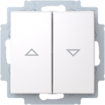 Roller shutter switch insert 2020/4 UC-916-510, 1P, white 2CKA001413A1120 | 4011395316214