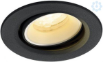 NUMINOS&reg; MOVE XS, Recessed ceiling light, 3000 K, 40&deg;, IP20, round, black / white 1009347 | 4024163314077