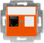 Data socket outlet, RJ45cat.6 + Dummy plug 2CHH296117A6066 | 8592624111603