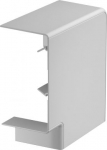 Plakanais stūris montāžai uz kanāla 70x130mm, PC/ABS, gai&scaron;i pelēks, 7035 6274422 | 4012195952718
