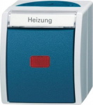 With red neon lens. With neon lamp. With labelling field. Labelling field 57.8 x 9.8 mm 2CKA001085A1610 | 4011395992609