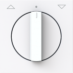 As cover for flush-mounted blind control switch/push switch. For inserts 2712 U, 2713 U and 2722 U, 2723 U. 2CKA001710A4141 | 4011395315460