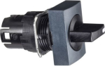 Head for selector switch, Harmony XB6, black rectangular 16mm 2 positions 90degrees stay put ZB6DD28 | 3389110070859