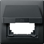 Cover frame, Merten M-Smart, 1 gang, anthracite 478014 | 4042811063122