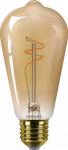 LED Bulb 3.1W (25W) ST64 E27 Amber SP D 1PF/4 270lm 1800K DIM 929004584501 | 8721103049056