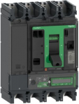 Circuit breaker, ComPacT NSX400H, 70kA/415VAC, 4 poles, MicroLogic Vigi 7.3E trip unit 400A C40H47E400 | 3606481994745