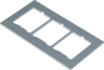 support plate for GTVD200/300 data modules 3-gang RJ45 18 x 22,8 mm GTVDM063 | 4012002247082