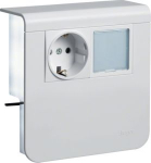 acc.box SL20080 socket+LED p.white SL200809259010 | 4012740895859
