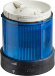 Illuminated Blue Lens w- Integrated LED. range of product: Harmony XVB Universal - product or component type: indicator bank - beacon or indicator bank unit type: illuminated unit - mounting diameter: 70 mm - component name: XVBC - material: polycarb ...