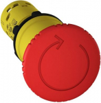 Monolithic emergency stop switch, Harmony XB7, 22mm, 2NC, red XB7NS8444 | 3606480465598