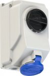 CEE-switched interlocked socket 32A 3p 6h IP44/IP54 7523-6 | 9003399151606