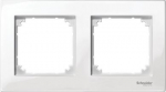 Double frame, white Merten SystM M-Plan MTN515219 | 3606485097794