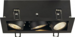 Downlight KADUX 20W 1920lm 3000K IP20 DIM, black 115720 | 4024163158053