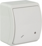 VW-153-51 Koala Łącznik schodowy podświetlany n/t IP44 biały 61.326 | 5901769015524