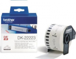 Brother | DK-22223 Continuous Length Paper Label | White | DK | 50mm | 30.48 m DK22223 | 4977766654982