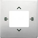 As cover for control element, 6gang (6108/60). Surface painted. 2CKA006115A0492 | 4011395210123