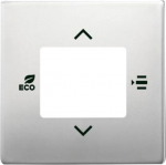 As cover for room temperature controller with/without CO2/moisture sensor (6109/18 and 6109/28). Surface painted. 2CKA006155A0069 | 4011395209318