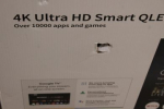 SALE OUT. Sharp 50HP6265E 50" (126cm) QLED 4K Ultra HD Google TV, Dolby Vision, Dolby Atmos, Central Stand | Sharp 50HP6265E | 50 | Smart TV | Google TV | UHD | Black | DAMAGED PACKAGING 50HP6265ESO | 2000001405277