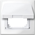 Cover frame, Merten M-Smart, 1 gang, polar white 478019 | 4042811051518