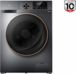 TCL Washing machine with dryer | CP1012SA0 | Energy efficiency class A/E | Front loading | Washing capacity 10 kg | 1200 RPM | Depth 63 cm | Width 60 cm | Display | LED | Drying system | Drying capacity 6 kg | Steam function CP1012SA0 | 6933749531372