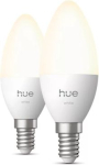 Hue LED bulbs E14 3.9W B39 470lm White 2 pcs. 929004295902 | 8721103099662