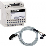 passive connection sub-base, Modicon ABE7, 16 inputs or outputs, wiring kit,  cable 1m ABE7H34E100 | 3389119412421