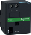 Auxiliary latch block TeSys D, 110...127 V DC/AC 50...60 Hz. range: TeSys - product or component type: mechanical latch block - product compatibility: LC1D40...D65, LP1D40...D65 - control circuit voltage: 110/127 V AC 50/60 Hz, 110/127 V DC. LA6DK10F ...