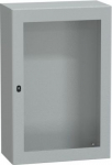 Spacial S3D tspt door w/o mount.plate. H1200xW800xD400 IP66 IK08 RAL7035.. range of product: Spacial S3D - device application: multi-purpose - product or component type: compact enclosure - enclosure nominal height: 1200 mm - enclosure nominal width: ...
