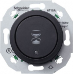 Timer, 2P, 10A, 230 V, IP20, black, Renova WDE011618 | 3606480661877