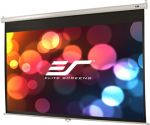 Elite Screens | Manual Series | M106XWH | Diagonal 106 " | 16:9 | Viewable screen width (W) 235 cm | White M106XWH | 6944904409047