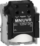 Undervoltage release MN, ComPacT NSX, rated voltage 125VDC, screwless spring terminal connections LV429413 | 3606480019029