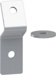 Set of 2 brackets for earthing collector bar for PanelSeT WM enclosures. NSYEDCO | 3606480181580