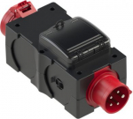 Distribution box 6F 16/5 GS16/5, black ST.ANTON 9439011 | 9003399392344