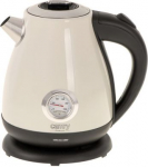 Camry | Kettle with a thermometer | CR 1344 | Electric | 2200 W | 1.7 L | Stainless steel | 360&deg; rotational base | Cream CR 1344 CREAM | 5903887807029