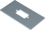 support plate f. GTVD200/300 audio or video technology, type D-Sub 9, 12,8x21 mm GTVDM301 | 4012002247150