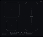 INDESIT | Hob | IB 65B60 NE | Induction | Number of burners/cooking zones 4 | Touch | Timer | Black IB 65B60 NE | 8050147583111