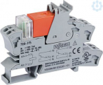 Relay module; Nominal input voltage: 110 VDC; 2 changeover contacts; Limiting continuous current: 8 A; Red status indicator; Module width: 15 mm; 2,50 mm&sup2;; gray 788-315 | 4045454520670