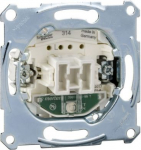 !!! EOL !!! 1-gang two way switch insert with illumination MEX Merten MTN3136-0000 | 3606480307003