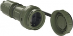 Kontaktligzda vadā 3x16A IP66/68 olīvzaļa 20251-u | 9003399277108